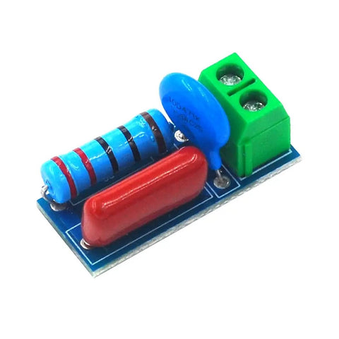 RC Absorption Circuit Module For Relays And Thyristors, Anti Interference Protection, Electromagnetic Surge Shield, 5 Pack For 5 To 400V AC DC Inductive Loads Under 1000W, Noise Suppression For Power Switches And Durable Relay Contacts module with resistor, capacitor and terminal block