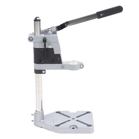 All-Purpose Bench Drill Stand With Aluminum Alloy Frame And 25mm By 400mm Stainless Steel Column, side view