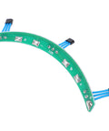 Essential Electric Scooter Hall Sensor PCB Board For Nailed Throttle Response And Solid Speed Control Lightweight Compact replacement board with wires.