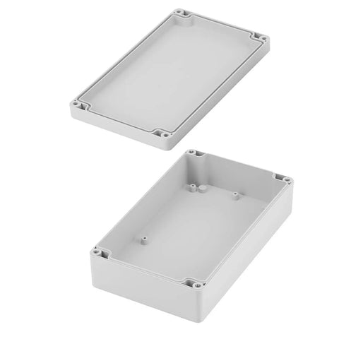 Open view of IP65 Waterproof ABS Plastic Project Box Power Control Enclosure 200x120x56mm for electrical wiring protection.