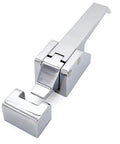 A7 Style Toggle Latch With Keeper For Cabinets, Built Tough Heavy Duty Compression Lever Handle Lock, Durable Metal Build