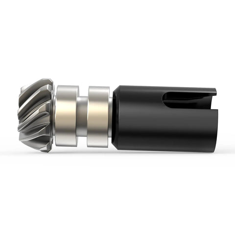 Beefed Up Helical Main Drive Gear Upgrade For RC Cars 1to8 And 1to10 Scale Chrome Steel Differential Gear F28CS02 side view