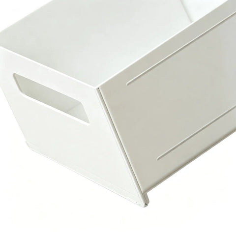 Slick Adjustable Drawer Organizer Slides Easy To Block Any Gap No Sweat Guaranteed For Organizing Makeup Pens And Gear In Kitchen Drawers Or Office Setups, white plastic drawer organizer.