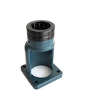Real Deal Tool Holder Tightening Fixture ISO20 ISO30 Adapter with precision screw lock, metal, used for CNC lathe stability.