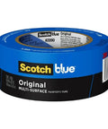 Blue Painters Tape For Multi Surface Use Easy Peel Damage Free Masking Tape For Indoor And Outdoor Projects Removable Up To Two Weeks