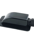 Black Weatherproof ABS Solar Rugged All Terrain Tough Cable Entry Gland Bent Connector for Caravan RV Marine IP68 Waterproof