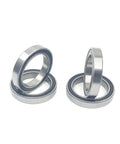 Deep Groove Ball Bearing Set Chromium Steel 10 Pieces 10x19x7mm And 17x26x7mm With Rubber Seals 2RS Thin Wall