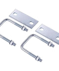 Heavy Duty Leaf Spring Clamp Kit 2 Pcs, Premium Tie Bolts Built To Lock Tight On 3 Inch Springs For Trucks Trailers And Off Road Rides That Rock.