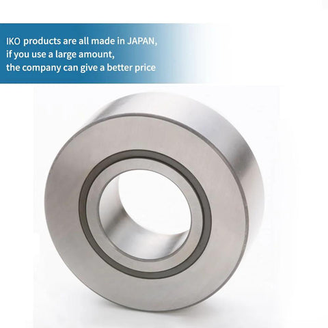 Support needle roller bearings NART NURT series single piece close-up view showing metal material and design