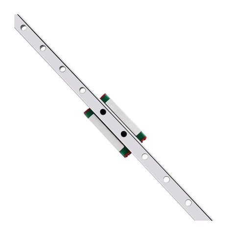 Heavy Duty Precision MGN9H Linear Guide Rail Kit With Smooth Sliding Block For DIY CNC Projects And Automation Builds At 350mm Length, 350mm rail