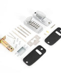 Keyless Digital Door Lock Set With Push Button Code Entry For Home And Business, No Key Hassle With Rugged Aluminum Body