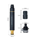 Beefy High Pressure Car Wash Water Gun With Booster Nozzle, 2026 New Portable Alloy Heavy Duty Hose Sprayer dimensions.