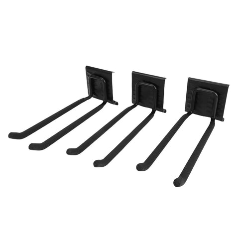 Heavy Duty Garage Tool Organizer Wall Mount Rail System 48 Inch With 360lb Load Capacity metal hooks