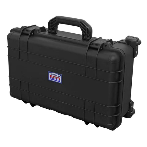 Black carrying case for Insulated 49 Piece One Half Inch Square Drive Tool Kit, 1000V Rated, Pro Grade Sockets And Drivers, Built For Live Electrical Work, Heavy Duty Set You Can Rely On, A Real Workhorse For Pros