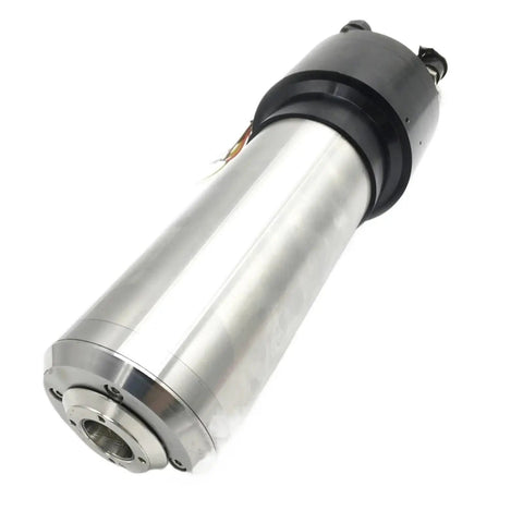 Heavy Hitter Automatic Tool Change Spindle Motor 2.2KW 3HP ISO20 24000RPM with polished stainless steel finish.