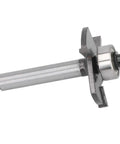 One Eighth Inch T Slot Router Bit With Quarter Inch Shank, Three Flute Ball Bearing Cutter And Half Inch Bearing, Tungsten Carbide Tip