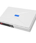 Keep The Network Feed Alive With This Solid Mini Ups Having 8800 Mah Battery Backup For WiFi Routers And Modems, white design with USB ports.