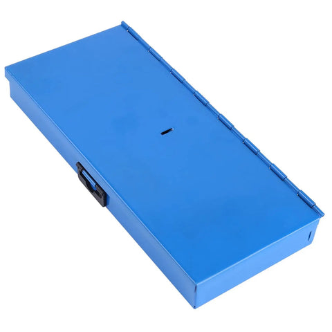 Must Have Metric Thread Cutting Die Tap And Die Set Crafted From Tough Alloy Steel To Restore Or Create Perfect Threads On Steel And Stainless With Adjustable Wrench For Your Metalworking Vehicle Machinery Repair Needs, blue metal storage case