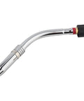 Go To MIG Welding Torch Neck Swan Goose Neck Connector Tube 9mm Stainless Brass Nozzle For Binzel MB24KD angle view