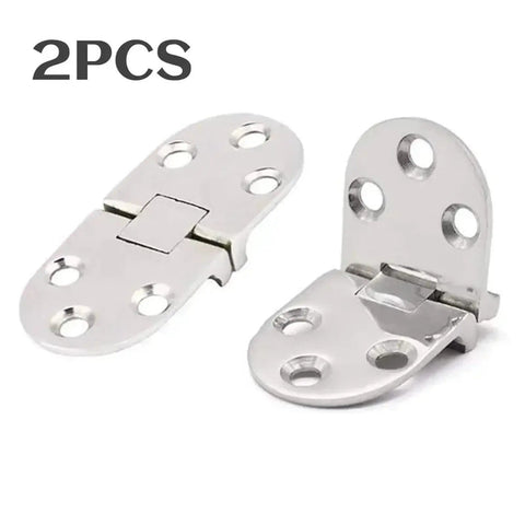Two Pack Folding Table Hinges Self Supporting Cabinet Door Hinges Flush Mounted For Cabinets Space Saving DIY Hardware