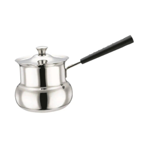 Turkish Coffee Pot Stainless Steel On The Go Travel Brew Kit 1080ml Small Saucepan Portable Butter Melter And Milk Warmer