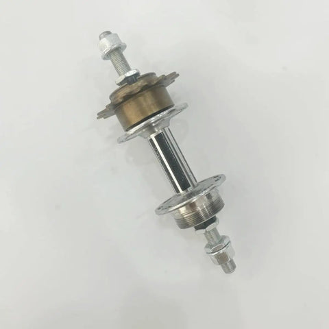 Rear Disc Brake Compatible 36 Hole Bicycle Hub For Disc Wheel Sets, 36 Hole Spoke Pattern, Easy Install Nutted Axle