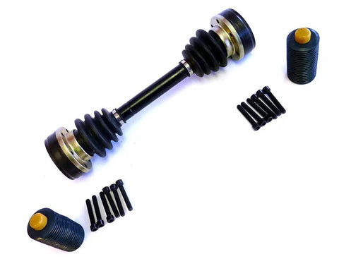 Rear Left And Right Beefed Up CV Axle Kit For 1966 To 1979 Super Beetle And 1966 To 1968 Porsche 912 With Grease Tubes and Hardware