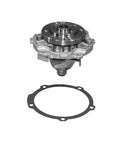 Front view of Engine Water Pump 252-721 For GM And Non GM Vehicles With Leak Free Performance, with gaskets below
