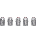 Tool Free Snap In Metal Clad Cable Connectors 3 8 Inch Fit Electrical Conduit reusable metal fittings in a row.