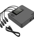 6-In-1 Drone Charger With Digital Display For Air 3 And 3S Drones, Fast Hub With USB Adapter, US Plug, Simultaneous Charging Unit