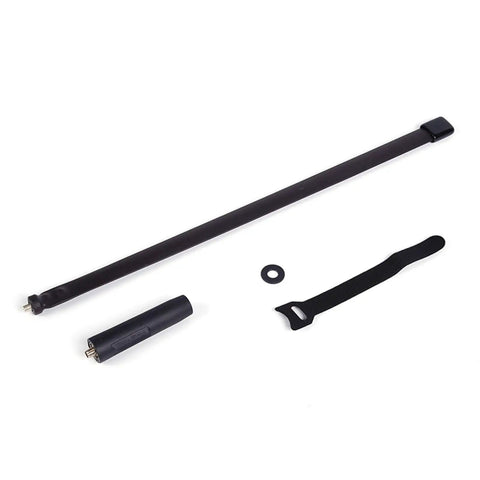 Tactical Foldable 18.8 Inch VHF UHF High Gain Ham Radio Antenna 144 430 MHz With SMA Female Connector components displayed