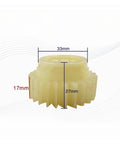 Two Pack Washing Machine Clutch Assembly With Holding Spring Ratchet Adjustable Speed Converter detailed gear dimensions