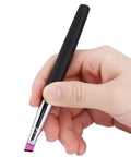 Heavy Duty Pen Style Fiber Optic Cleaver Featuring Precision Flat Ruby Blade For Flawless Cable Splicing in hand.