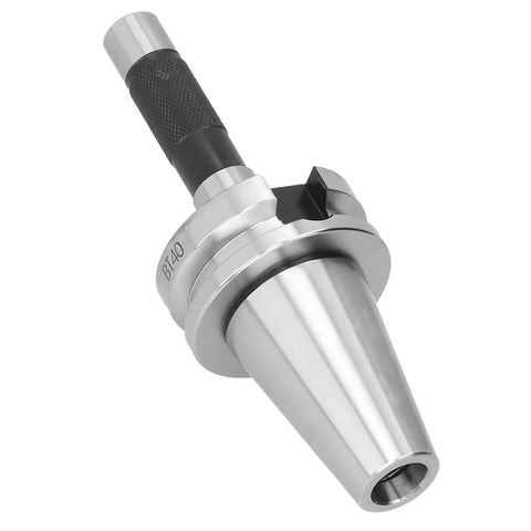 Rock Solid BT40 Balance Collet Chuck Delivers Pinpoint Accuracy And Zero Wobble At 25000 RPM with a polished steel finish for CNC applications.
