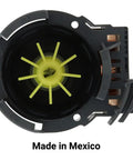 Dishwasher Drain Pump Replacement W10348269 Black Fits WPW10348269 661662 8558995 8565839 Top View Plug And Play