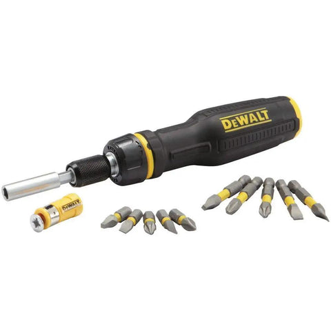 Max Fit TR Multi-Bit SD Screwdriver Bit Set with magnetic bits, durable alloy steel, Torx and slotted bits, in a handy case, pro grade