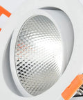 Close-up of Sharp 4 Pack LED Recessed Lighting With Multidirectional Focusing And Heavy Duty Waterproof Connectors For Any Workshop Space That Gonna Keep Your Area Lit Smoothly Without Skipping A Beat At 35W.