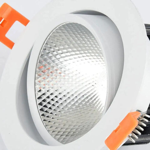 Close-up of Sharp 4 Pack LED Recessed Lighting With Multidirectional Focusing And Heavy Duty Waterproof Connectors For Any Workshop Space That Gonna Keep Your Area Lit Smoothly Without Skipping A Beat At 35W.