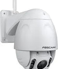 Outdoor PTZ Security Camera With 4x Optical Zoom And 1080P HD WiFi Pan Tilt Wireless IP Surveillance Night Vision Up To 196 Feet Built Tough All Weather IP66 Rated WDR Motion Alerts Ambarella Powered