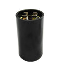 Black Home Appliance Start Capacitor 220 To 250V PTMJ43 43 To 53 MFD Replacement Capacitor For Refrigerators Washers
