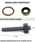 TH350 22 Tooth Speedometer Driven Gear With Housing Seals Replacement For GM Turbo 350 Transmission components shown