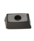 Close-up of APKT1604PD R76 IC928 carbide insert for CNC turning in steel machining, emphasizing high grip and precise cuts.