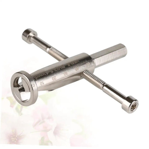Slick Electrical Wire Stripper And Twisting Drill Adapter Built With Metric Scale For Fast Insulation Peeler And Cable Twist Setup That Works No Sweat For Daily Grind And Pro Jobs, stainless steel, compact design, metric scale