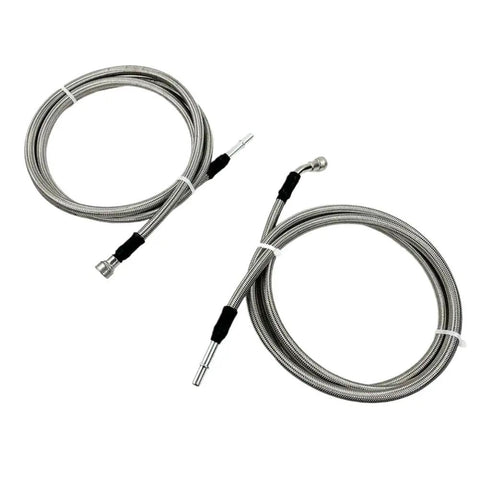 Get Your Silverado 2004 To 2007 Running Smooth With This Sweet Stainless Steel Braided Fuel Line Quick Fix Kit Built Tight Like A Rock And Ready For Any Road Situation No More Leaks Or Drips Just Pure Performance., stainless steel braided fuel line kit for 2004-2007 Silverado