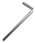Top Notch 10 Piece L Shape Hex Key Set Metric Steel Wrench Kit 1.5mm To 6mm Compact Hexagon Tool For Home Fixes And Assembly Jobs You Gotta Have. single L-shape metric steel hex key
