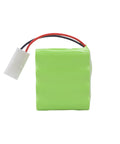 9.6V 2800mAh NiMH RC battery pack with Tamiya plug, lightweight design for toy tanks and RC vehicles, front view