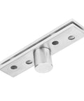 Stainless Steel Revolving Door Hinge 360 Degree Pivot For Cabinets And Kitchen Doors Beefy Durable Built To Last With Brushed Finish
