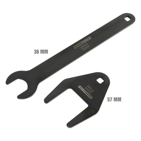 Fan Clutch Wrench Set For Ford Vehicles No Fuss Tool For Quick Removal Of Ford Threaded Clutch Fits 4.9L, 4.6L, 2.8L-3.0L And 4.0L Engines Durable Construction