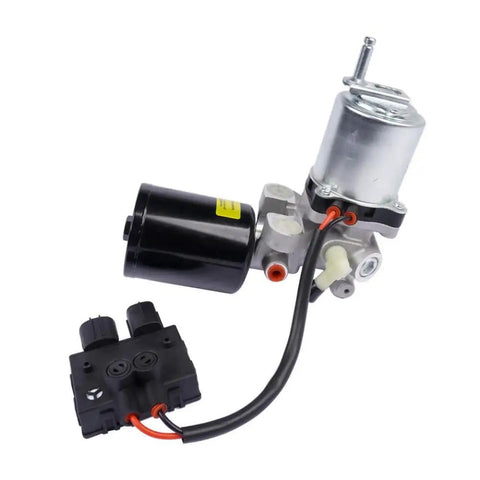 Keep Your Lexus Cruisins Safe With This Heavy Duty Abs Pump Brake Booster Actuator Direct Drop Fit For Rx450h And Rx450hl 35l V6 Hybrid Platforms 2016 2022 No Sweat Install Guaranteed, showing black motor and actuator.
