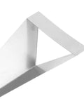 Close-up of triangular blade showing V shape channel for Non Slip Fruit Carving Knife With V Shape Channel And Triangular Blade For Precise Diy Food Art In The Kitchen Sharp Engraving Tool For Home Cooks Easy Grip Handle Versatile Vegetable And Fruit Carving Tool.